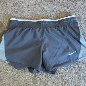 Nike gray athletic shorts